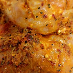 Seasoned chicken